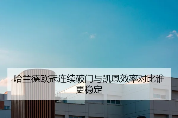 哈兰德欧冠连续破门与凯恩效率对比谁更稳定 - www.jiuyou..comapp